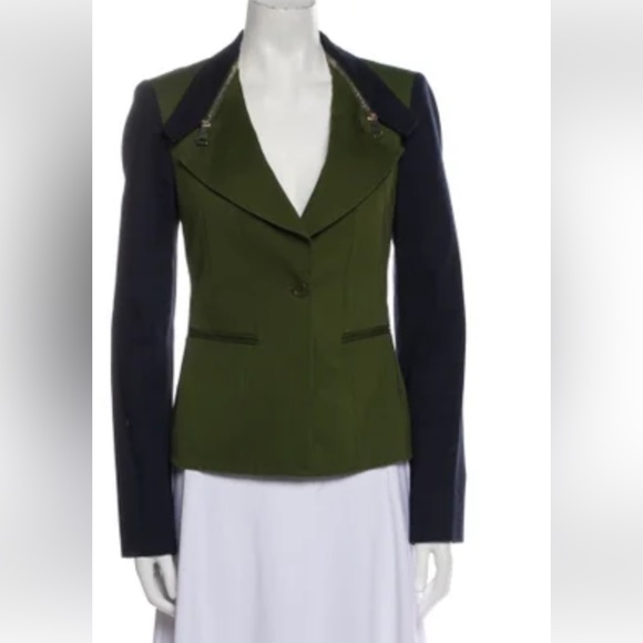 Givenchy Jackets & Blazers - SOLD !! Givenchy Zipper Collar blazer